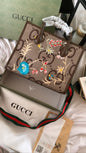 CUG Brown Colour With Flower Print CUG Tote Bag Ladies Bag 939604