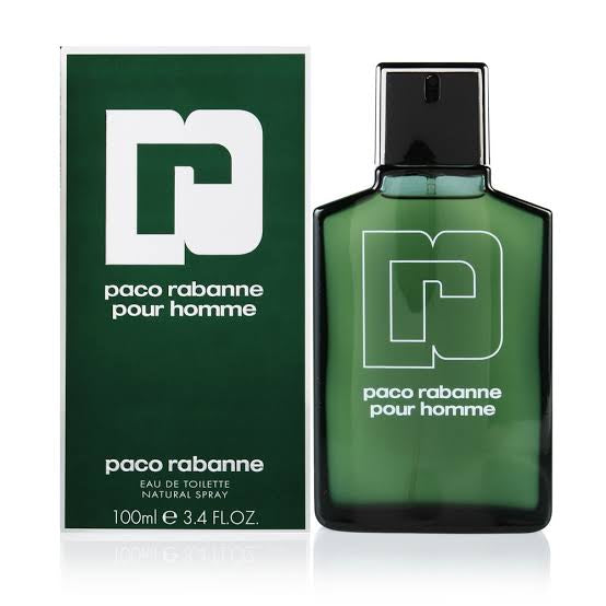 R Paco Rabanne Pour Homme EDT 100 ml e 3.4 Fl. Oz.