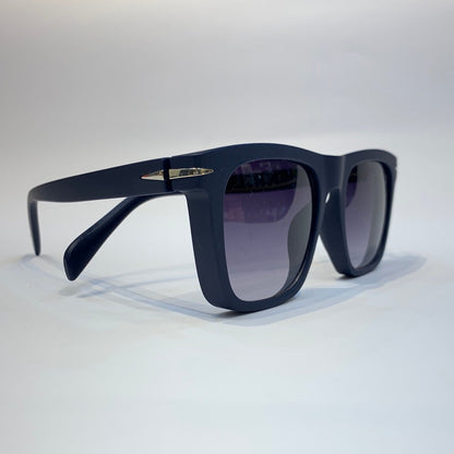 BD Matt Blue Frame Black Shade Sunglass UM1887 C851 20-146