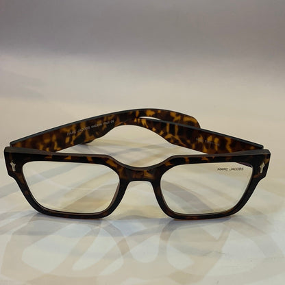 RAM Matte Leopard Print Frame Transperent Shade Unisex Sunglasses 66806 52 21-145