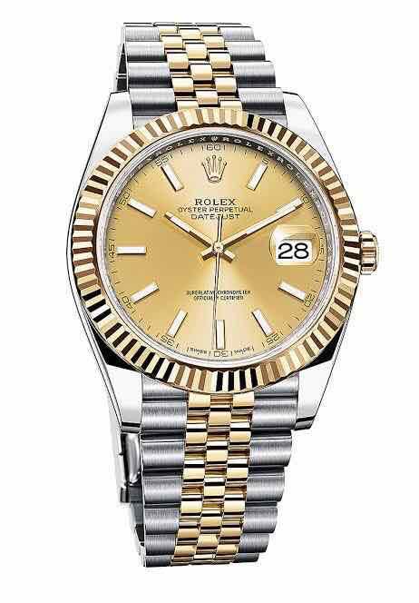 Lor Silver Gold Chain Yellow Dial Automatic Men’s Watch 401911