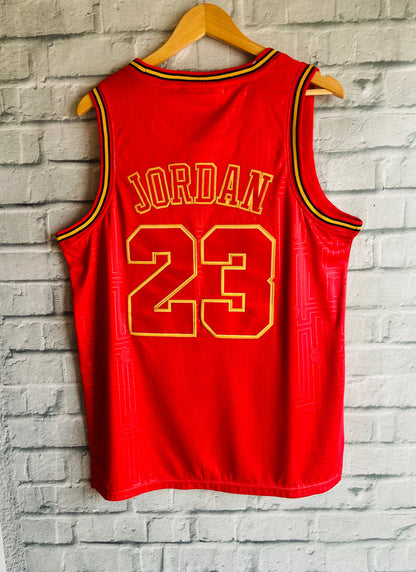 Red Yellow Bulls Colour Jersey Imported Quality 110339