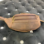 Brown Genuine Leather heavy Quality Chest Bag