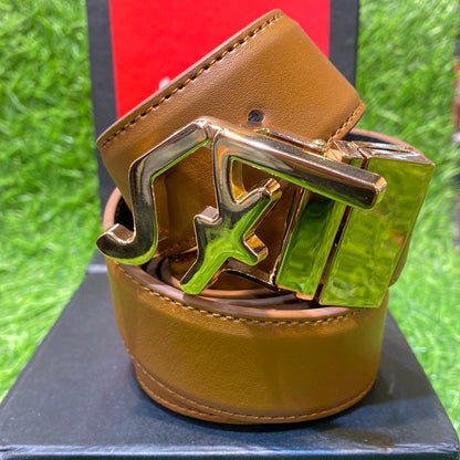 Branded Imported Italian Leather Double Sided Men’s Belt With Brand Box 900407