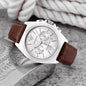 Mra Brown strap Black Dial Men Watch 901193