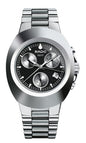 Dar Silver Chain Black Dial Men Watch 900985