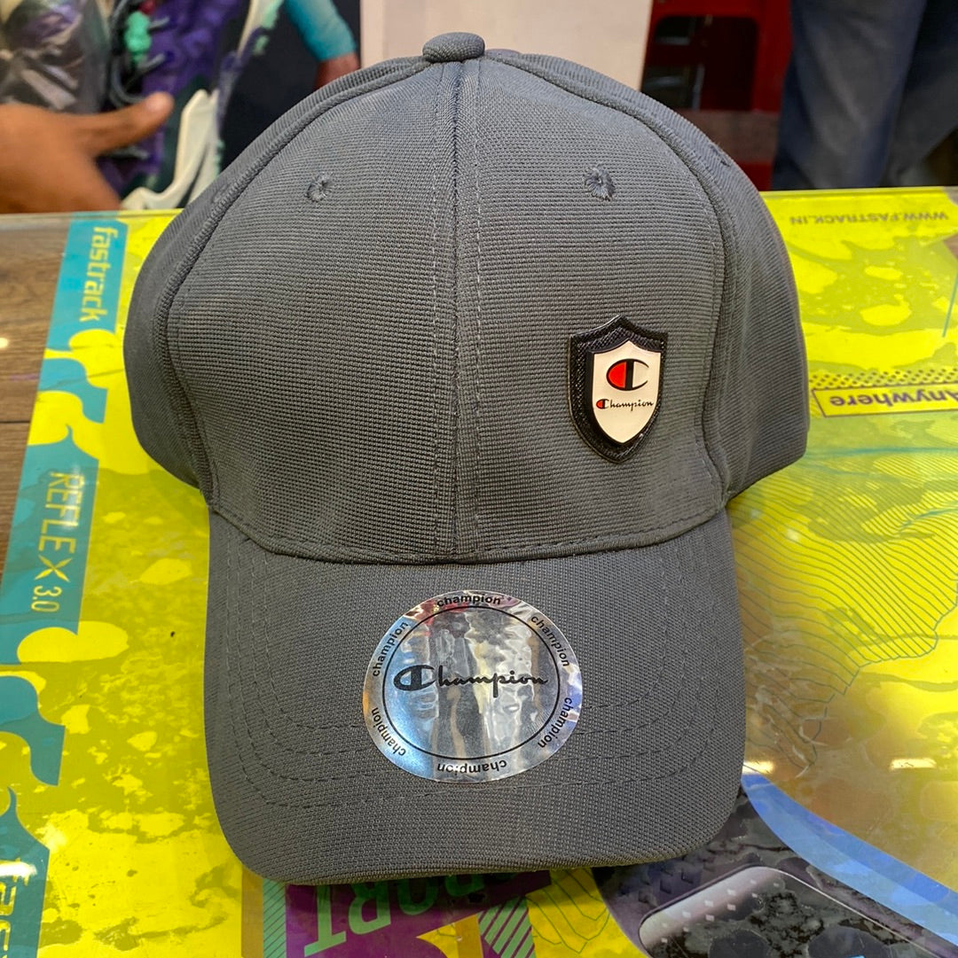Grey Colour Cha Ahc With Embroidered Design Sports Cap 913040