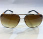RUB Golden frame Brown Shade Sunglasses 4325 63 13-145