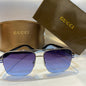 Cug Silver Black Frame Blue Shade Unisex Branded 5030 53 18-141
