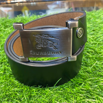 Black Grey Genuine Leather 900242