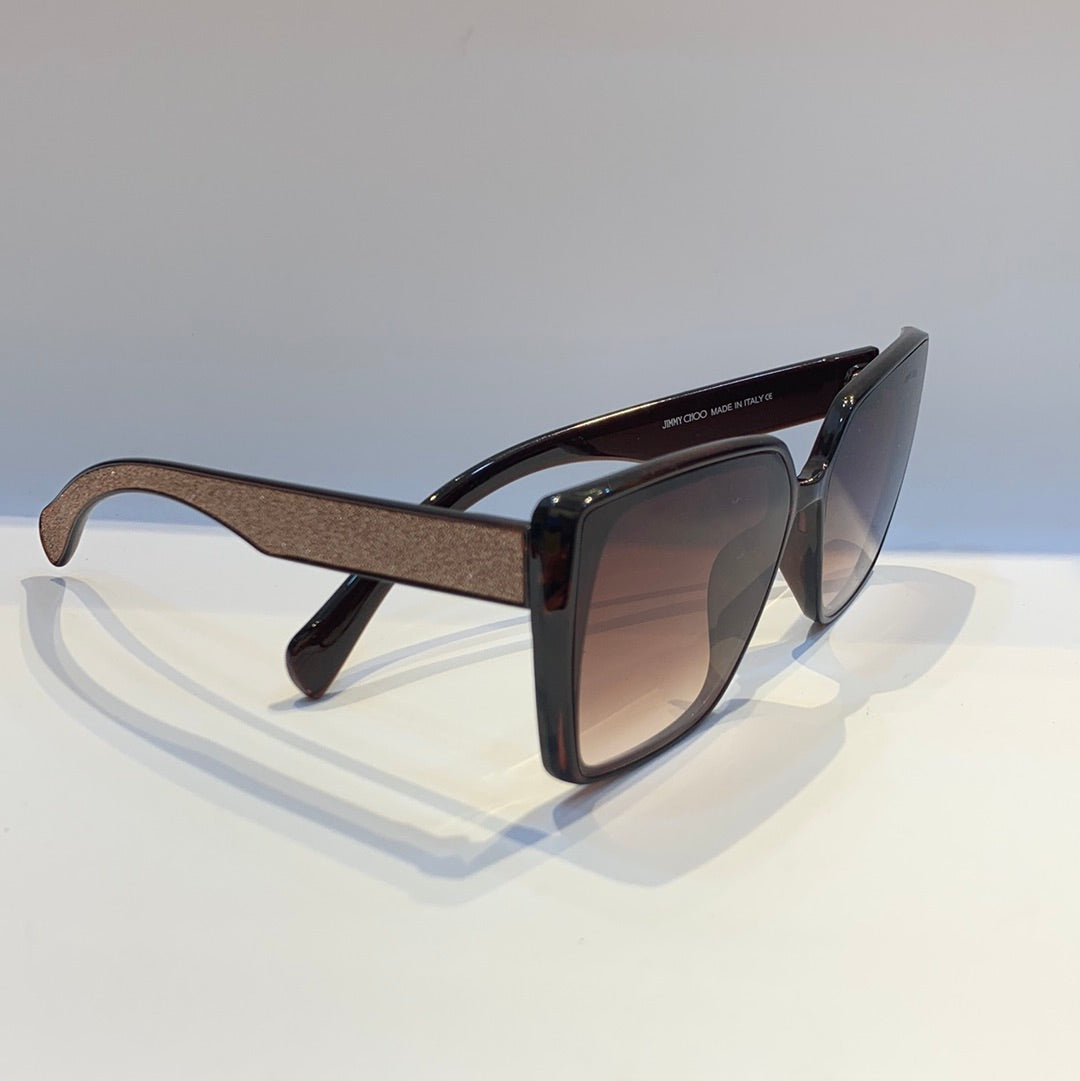 Mij Jim Brown Frame Brown Shade Sunglass W900260 15-147