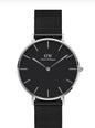 Wd Black Chain Silver Ring Black Dial Formal Men Watch 901380