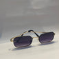 Guc cug Glossy Gold Purple Shade Unisex Sunglass wM2103 53 19 142