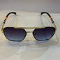 RUB Golden Frame Blue Shade Sunglass 22131 57 15 145