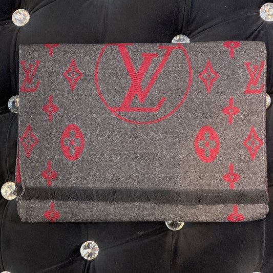 Vl Lou Uol Grey Colour With Red Uol Logo Imported Muffler 49087
