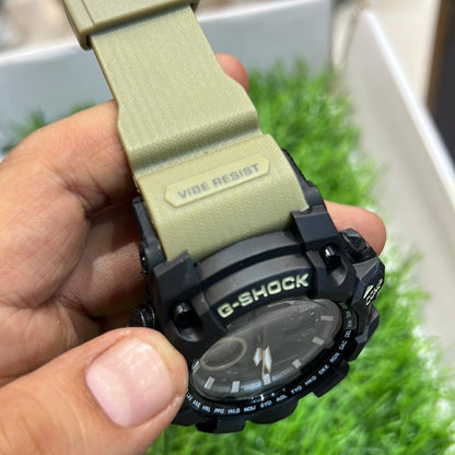 Khakhi Beige Black Mud Water Resistant Sports Watch with Original Box 500508
