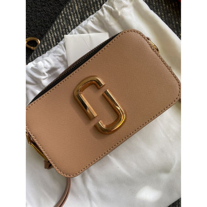 MJ RAM MAR Multiple Colour With Gold Metal Logo The Snapshot Camera Bag Women Side Sling Ladies Bag 99601