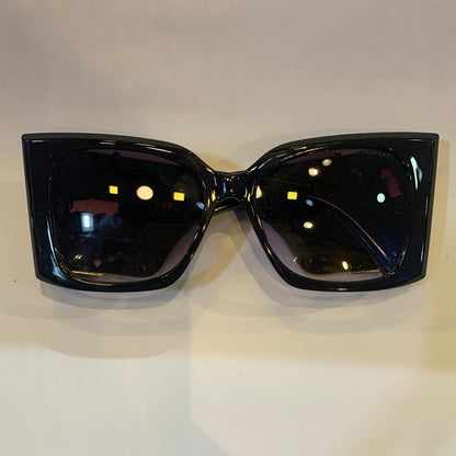 Lsy black frame purple shade sunglass SL119 68 17-140