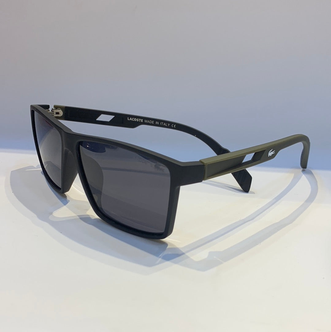 Cal Black Olive Green Frame Black Shade Sunglass JB5502 60 15-136 C4