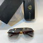 Gold Frame Brown Woody Stick Green Shade Unisex Branded Sunglasses BS879 57 19-141