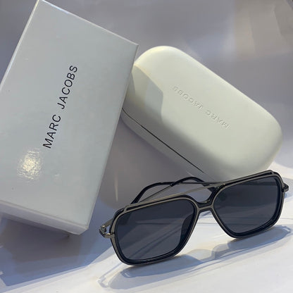 Mar ram mattle silver Frame black Shade Unisex Sunglass 2119 50 19 142