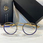 Yam Gold Frame Transparent Shade Unisex Branded 2A409 56 16-126