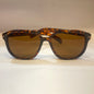 VID Glossy Brown Leopard Print Frame Brown Shade Unisex Sunglass B2207 60 14 151