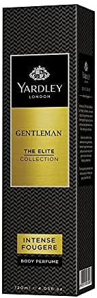 Yardley London Gentleman Intense Fougere No Gas Deodorant Body Spray Perfume For Men, 120ml