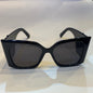 Lsy black frame black shade sunglass P138 68 17-140