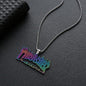 Sliver Thrasher Pendant Necklace Chain 50308