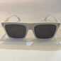 Rub white Frame black shade sunglass