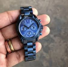 Cim Dark Blue Chain Dark Blue Dial Ladies watch