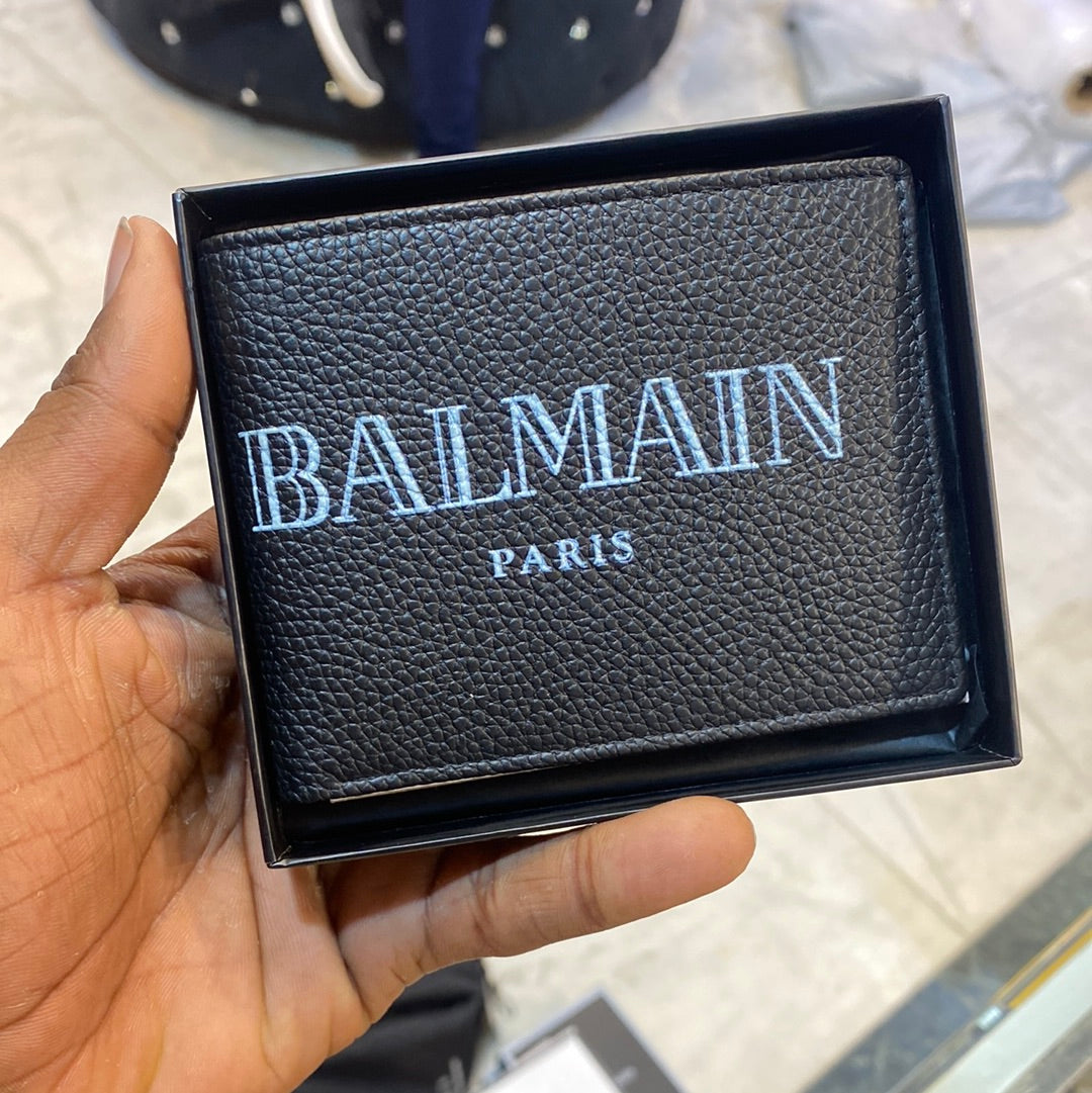LAB Black Colour Genuine Leather Men Wallet 074397