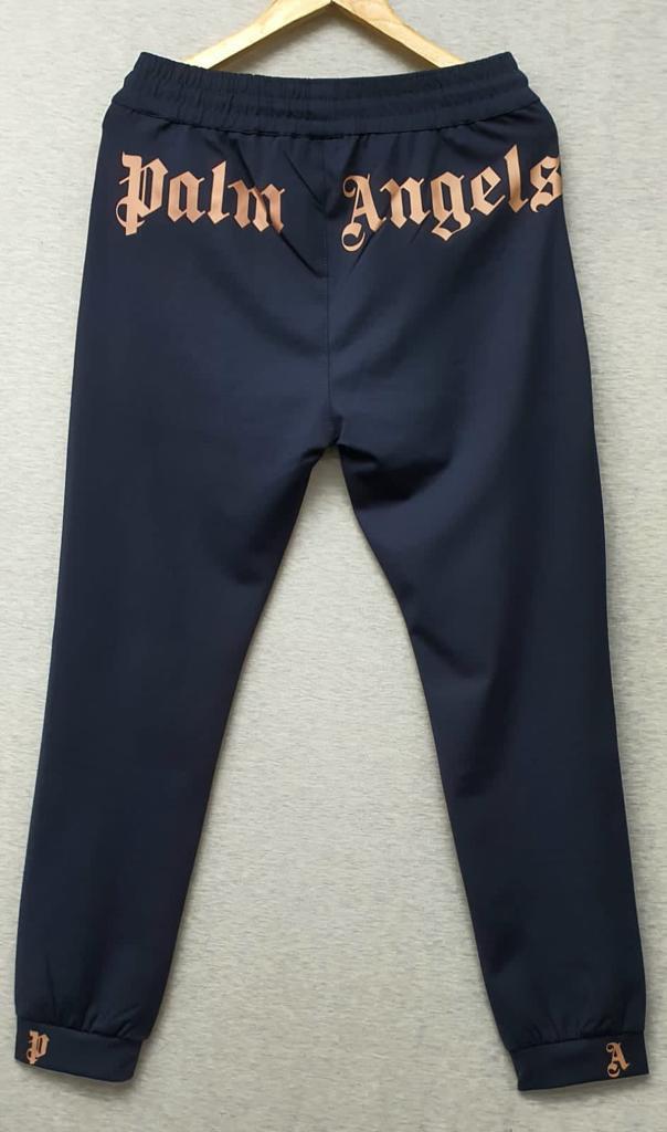 LAP Navy Blue Colour With Front and Back Lap Print Jogger Style Lower 50247