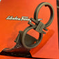 Ref Black Colour Rose Gold Colour Buckle Men Belt 12127