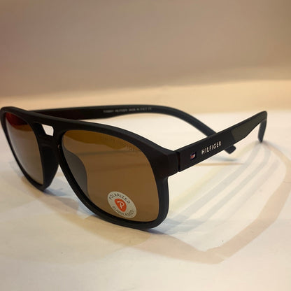 Mot Matte Brown Frame Brown Shade Unisex Sunglass P2303 56 16-135