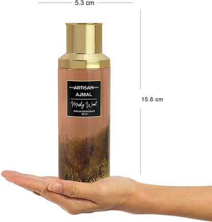 Artisan Ajmal Unisex Musky Wood Parfum Deodorant 150 ml