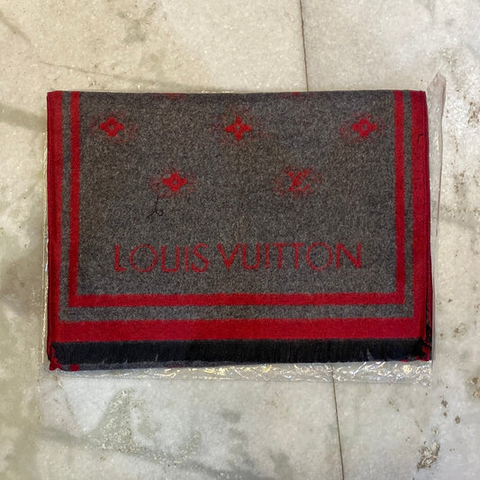 Vl Lou Uol Grey Colour With Red Lou Logo Imported Muffler 49064