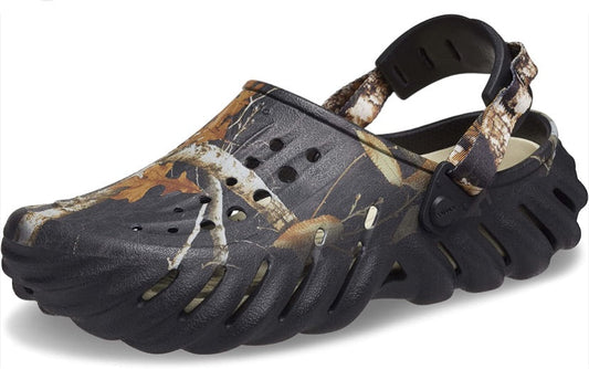 Orc Cro Black Colour Hole Slipper Velcro Adjustable Echo Clogs 935409