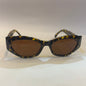 NEF Leopard Print Frame Brown Shade Sunglass LH046 50 20-142