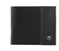 Titan Black Leather Bifold Wallet TW111LM1BK