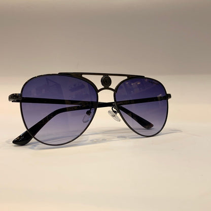 Lab Bal Black Frame Blue Shade Sunglass B85-7257 12-142