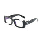 Off White Glossy Black Frame Transparency Shade Unisex Sunglass 2240 52 21-145