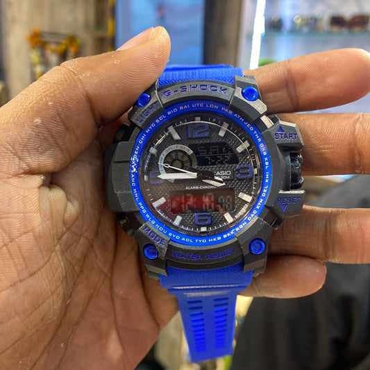 HSG Blue Colour Water Resistance Sports Watch