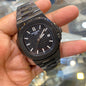 Black Chain Black Dial Pat Tap Heavy Machinery Automatic Men’s Watch 401334