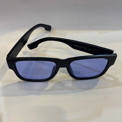 RUB Black Frame Blue Shade Unisex Sunglasses B4358 55 19-140