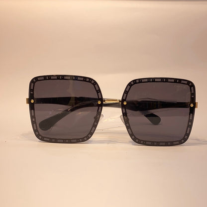 Ahc Black Frame Black Shade Sunglass CN820863 14-138