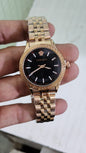 Rev Copper Chain Black Dial Ladies Watch 901312