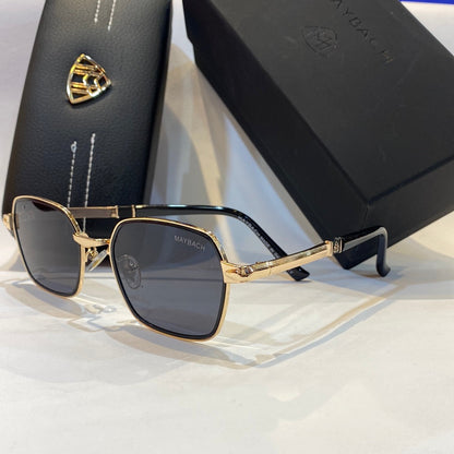 Yam Gold Frame Black Shade Unisex Branded PA/B-Z25 53 18-141