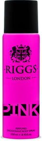 Riggs London Pink Perfume Deodrant Body Spray 250ml E 8.45 mfl.oz.